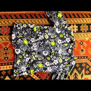 Really cute floral scrub jacket